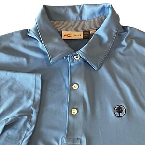 Kjus Polo Shirt Mens XL 54 Blue Loblolly Golf Club Hobe Sound